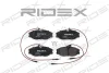 Превью - 402B0115 RIDEX Комплект тормозных колодок, дисковый тормоз (фото 2)