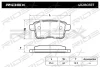 Превью - 402B0357 RIDEX Комплект тормозных колодок, дисковый тормоз (фото 2)