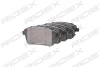 Превью - 402B0609 RIDEX Комплект тормозных колодок, дисковый тормоз (фото 3)