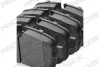 Превью - 402B0898 RIDEX Комплект тормозных колодок, дисковый тормоз (фото 3)