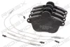 Превью - 402B0904 RIDEX Комплект тормозных колодок, дисковый тормоз (фото 5)