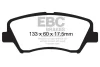 DP1874 EBC Brakes Комплект тормозных колодок, дисковый тормоз