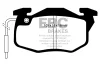 DP2545 EBC Brakes Комплект тормозных колодок, дисковый тормоз
