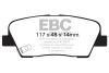 DP31806C EBC Brakes Комплект тормозных колодок, дисковый тормоз