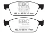 DP32145C EBC Brakes Комплект тормозных колодок, дисковый тормоз