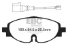 DP32150C EBC Brakes Комплект тормозных колодок, дисковый тормоз