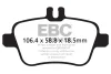 DP32157C EBC Brakes Комплект тормозных колодок, дисковый тормоз