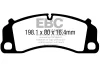 DP32206C EBC Brakes Комплект тормозных колодок, дисковый тормоз