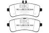 DP42350R EBC Brakes Комплект тормозных колодок, дисковый тормоз