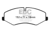 DP62060 EBC Brakes Комплект тормозных колодок, дисковый тормоз