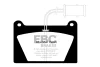 DP627 EBC Brakes Комплект тормозных колодок, дисковый тормоз