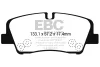 DPX2283 EBC Brakes Комплект тормозных колодок, дисковый тормоз