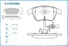 C11CR1005 CWORKS Комплект тормозных колодок, дисковый тормоз