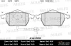 E100120 MILES Комплект тормозных колодок, дисковый тормоз