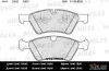 E100259 MILES Комплект тормозных колодок, дисковый тормоз