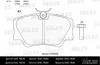 E100450 MILES Комплект тормозных колодок, дисковый тормоз