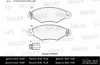 E100472 MILES Комплект тормозных колодок, дисковый тормоз