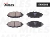 Превью - E400006 MILES Комплект тормозных колодок, дисковый тормоз (фото 2)