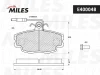 Превью - E400048 MILES Комплект тормозных колодок, дисковый тормоз (фото 2)