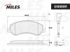 Превью - E400091 MILES Комплект тормозных колодок, дисковый тормоз (фото 2)