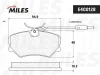 Превью - E400128 MILES Комплект тормозных колодок, дисковый тормоз (фото 2)