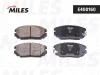 Превью - E400160 MILES Комплект тормозных колодок, дисковый тормоз (фото 2)