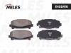 Превью - E400416 MILES Комплект тормозных колодок, дисковый тормоз (фото 2)