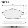 E400449 MILES Комплект тормозных колодок, дисковый тормоз
