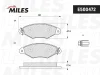 Превью - E400472 MILES Комплект тормозных колодок, дисковый тормоз (фото 2)