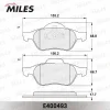 E400493 MILES Комплект тормозных колодок, дисковый тормоз