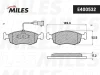 Превью - E400532 MILES Комплект тормозных колодок, дисковый тормоз (фото 2)