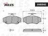 Превью - E400542 MILES Комплект тормозных колодок, дисковый тормоз (фото 2)