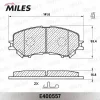 Превью - E400557 MILES Комплект тормозных колодок, дисковый тормоз (фото 2)