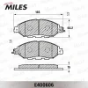 Превью - E400606 MILES Комплект тормозных колодок, дисковый тормоз (фото 2)