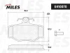 Превью - E410070 MILES Комплект тормозных колодок, дисковый тормоз (фото 2)