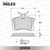 Превью - E410134 MILES Комплект тормозных колодок, дисковый тормоз (фото 2)