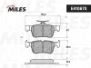 Превью - E410670 MILES Комплект тормозных колодок, дисковый тормоз (фото 2)