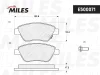Превью - E500071 MILES Комплект тормозных колодок, дисковый тормоз (фото 2)