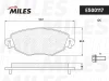 Превью - E500117 MILES Комплект тормозных колодок, дисковый тормоз (фото 2)