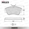 Превью - E500125 MILES Комплект тормозных колодок, дисковый тормоз (фото 2)