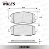 Превью - E500168 MILES Комплект тормозных колодок, дисковый тормоз (фото 2)
