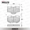 Превью - E500231 MILES Комплект тормозных колодок, дисковый тормоз (фото 2)