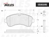 Превью - E500295 MILES Комплект тормозных колодок, дисковый тормоз (фото 2)