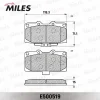 Превью - E500519 MILES Комплект тормозных колодок, дисковый тормоз (фото 2)