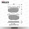 Превью - E500530 MILES Комплект тормозных колодок, дисковый тормоз (фото 2)