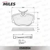 Превью - E500554 MILES Комплект тормозных колодок, дисковый тормоз (фото 2)