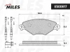 E500617 MILES Комплект тормозных колодок, дисковый тормоз