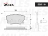 Превью - E510110 MILES Комплект тормозных колодок, дисковый тормоз (фото 2)
