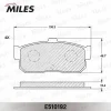Превью - E510192 MILES Комплект тормозных колодок, дисковый тормоз (фото 2)