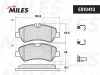 Превью - E510413 MILES Комплект тормозных колодок, дисковый тормоз (фото 2)